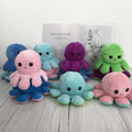 Plush Toy Reversible Flip octopus animal Plush Stuffed Toy Soft Animal